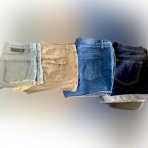 Bundle of four shorts.